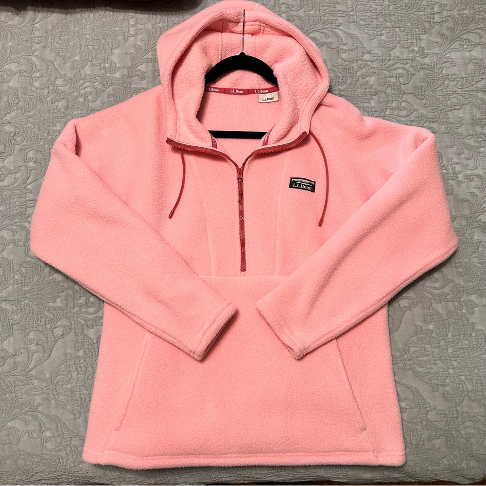 LL Bean Hooded Fleece
